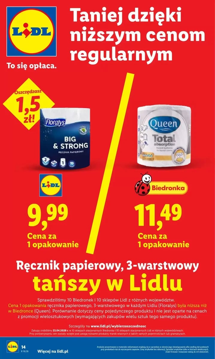 Strona 14 z gazetki Lidl