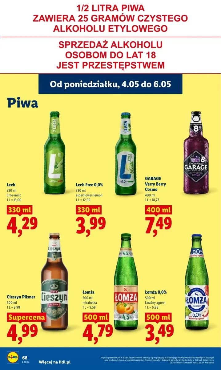 Strona 74 z gazetki Lidl