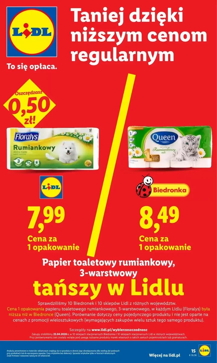 Strona 15 z gazetki Lidl