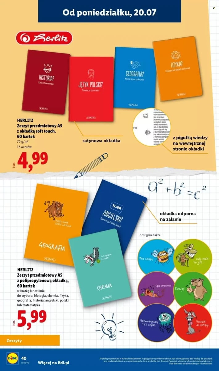 Strona 40 z gazetki Lidl