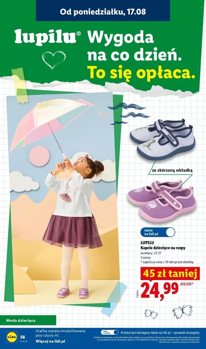 Strona 58 z gazetki Lidl