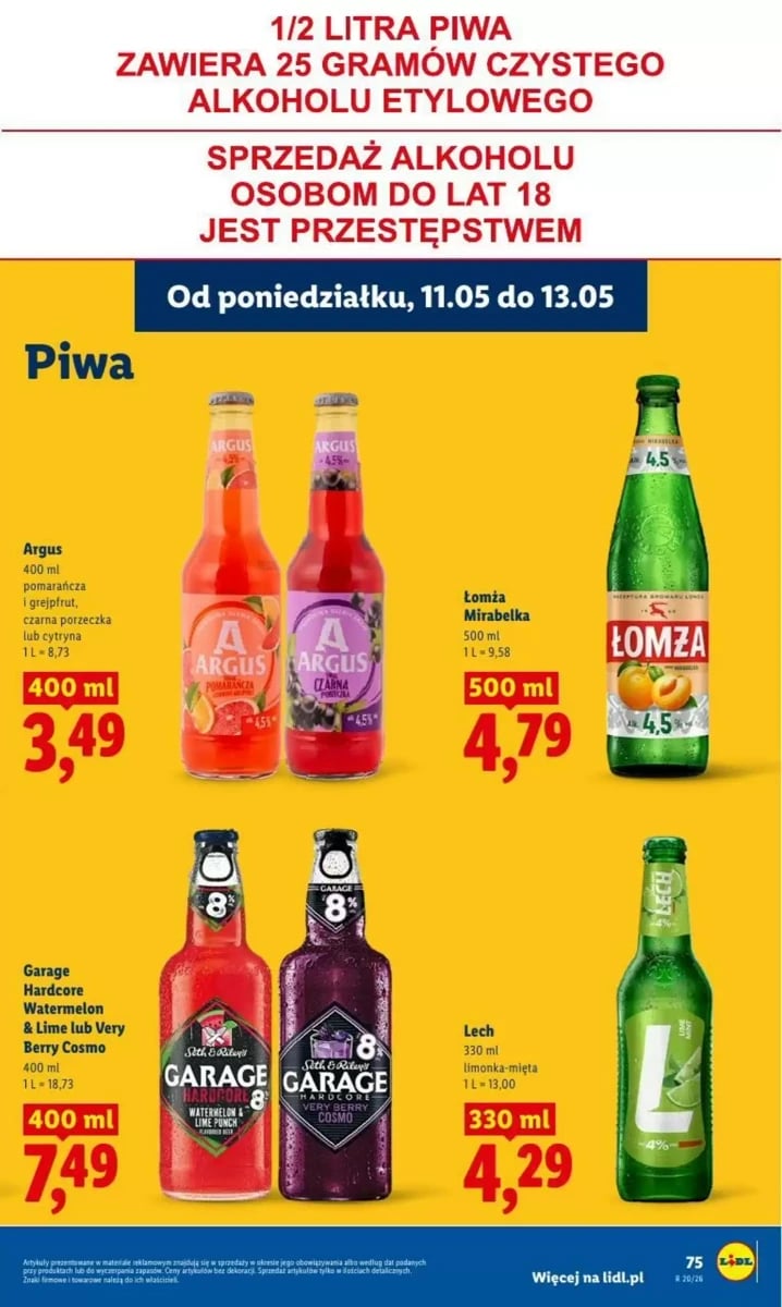 Strona 75 z gazetki Lidl