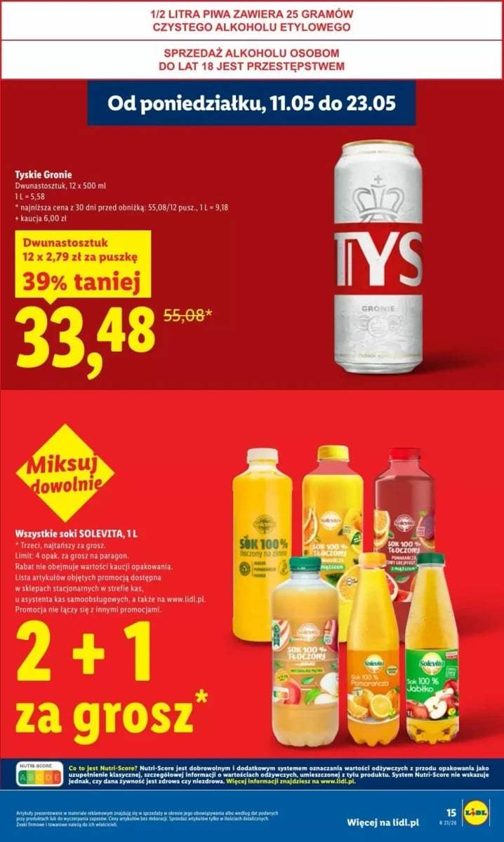 Strona 15 z gazetki Lidl