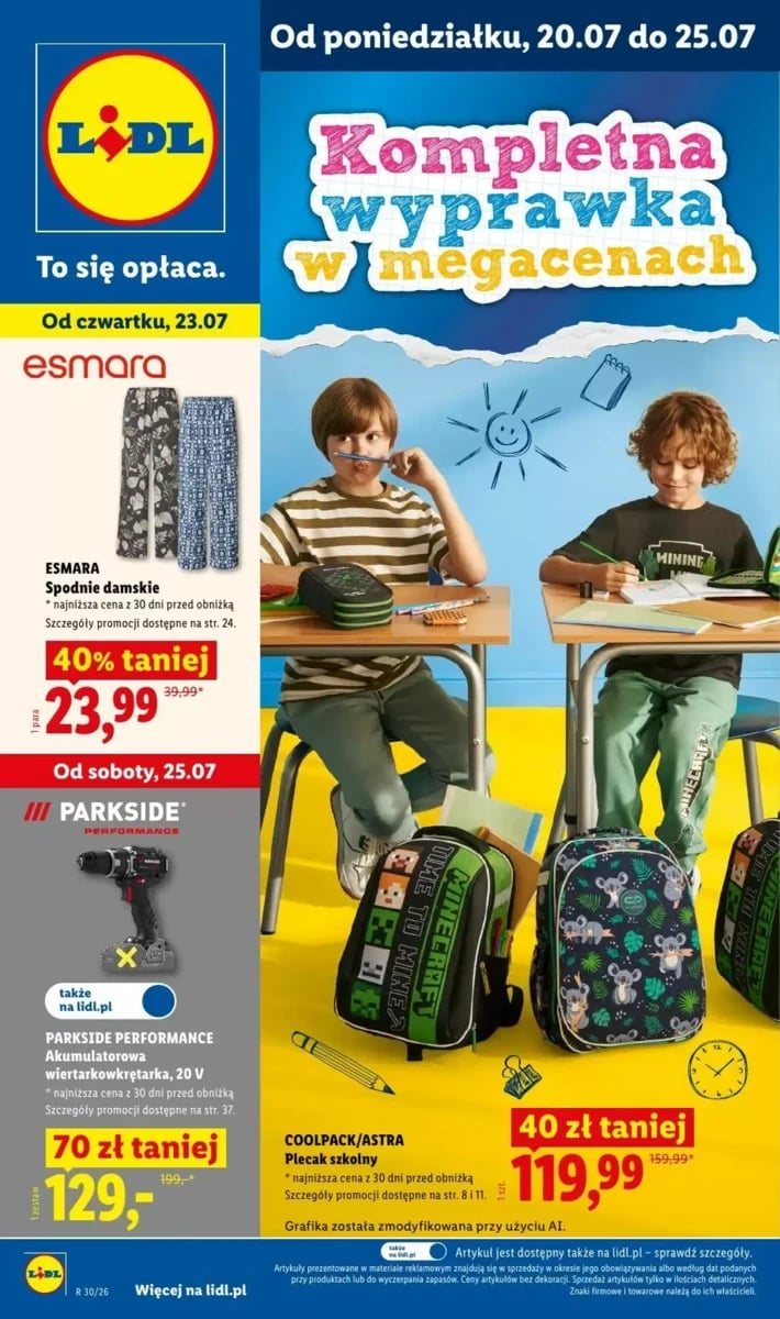 Strona 1 z gazetki Lidl