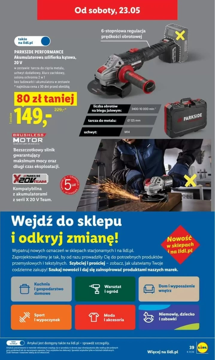 Strona 39 z gazetki Lidl