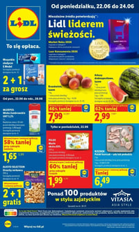 Gazetka Lidl – 22.06.2026 – 24.06.2026