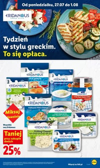 Gazetka Lidl – 27.07.2026 – 01.08.2026