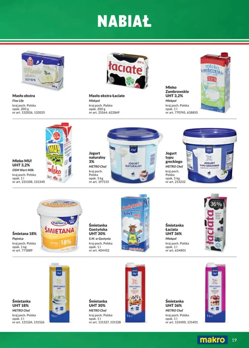 Strona 19 z gazetki Makro