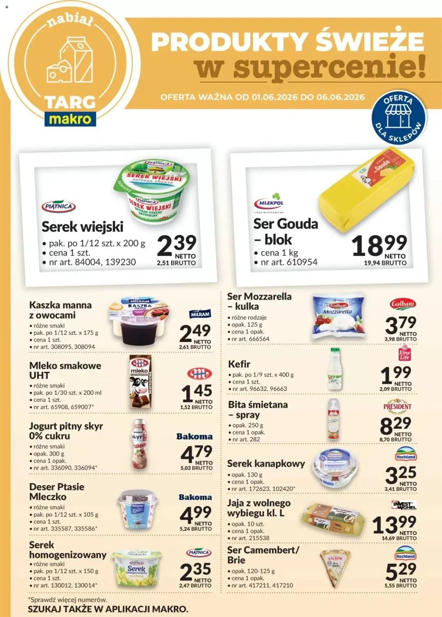 Strona 1 z gazetki Makro
