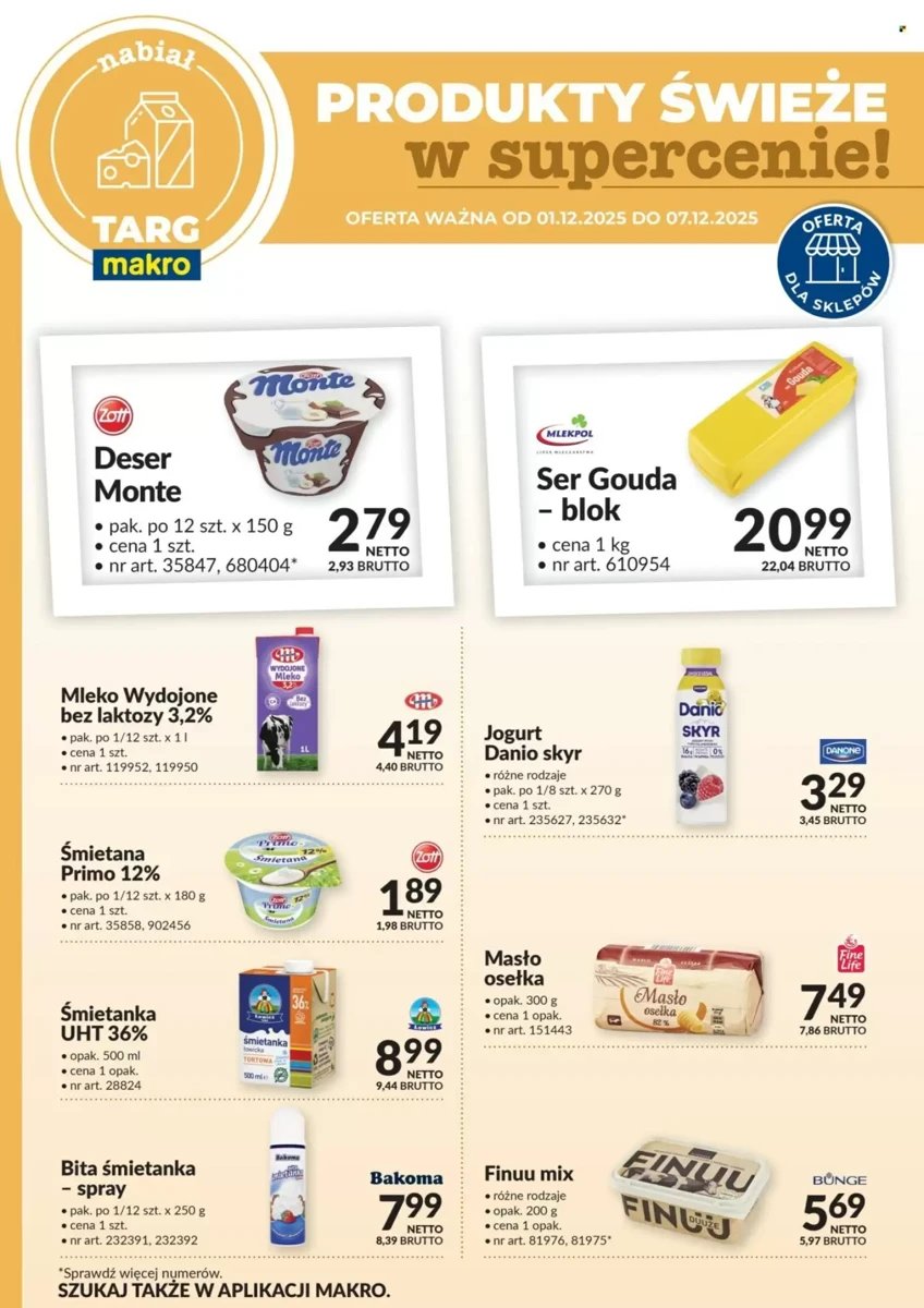 Strona 1 z gazetki Makro