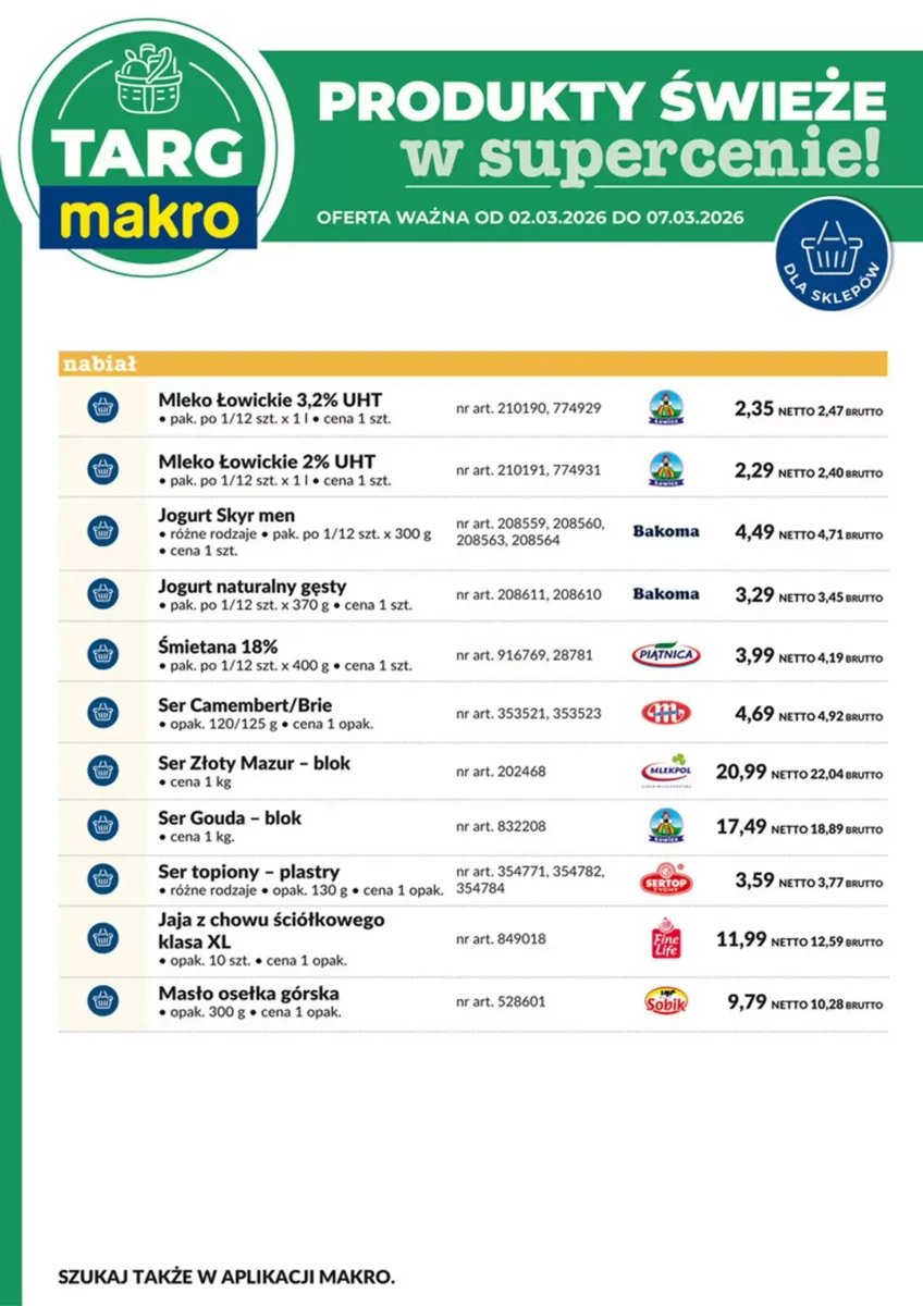 Strona 7 z gazetki Makro