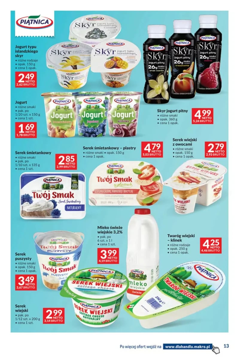 Strona 13 z gazetki Makro