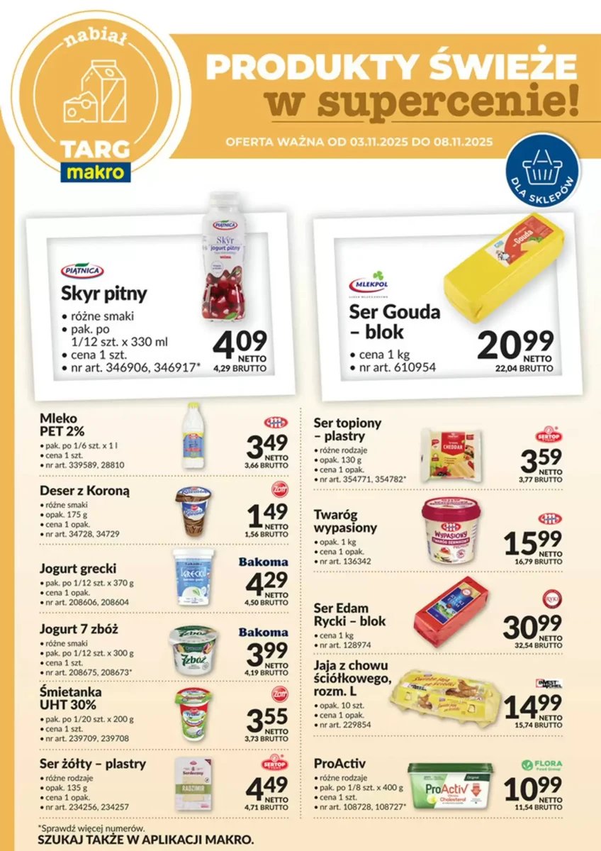 Strona 1 z gazetki Makro