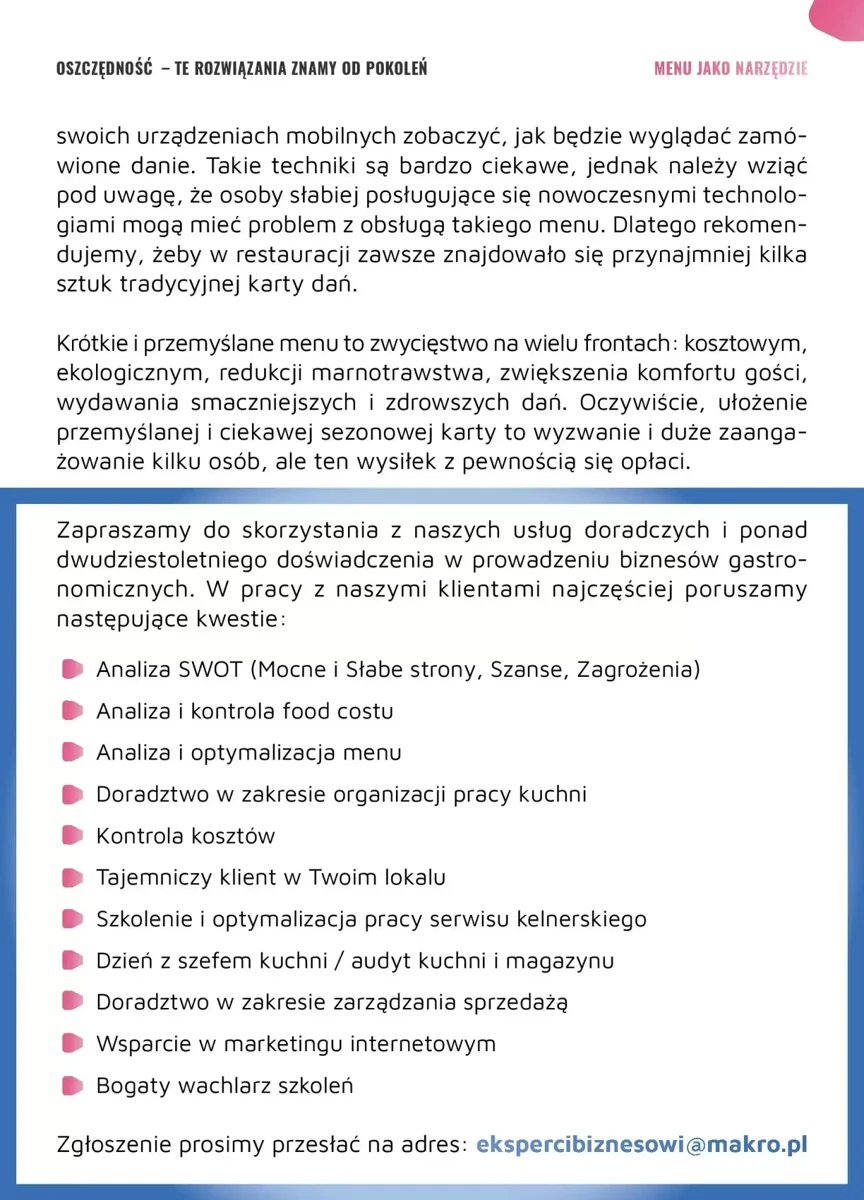 Strona 14 z gazetki Makro
