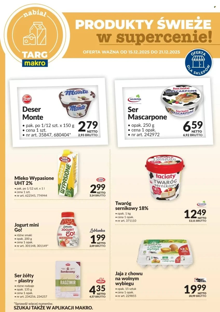Strona 1 z gazetki Makro