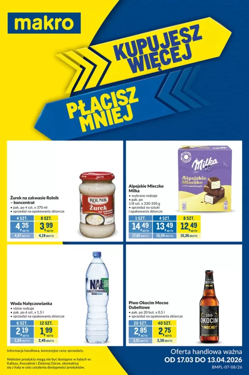 Strona 1 z gazetki Makro