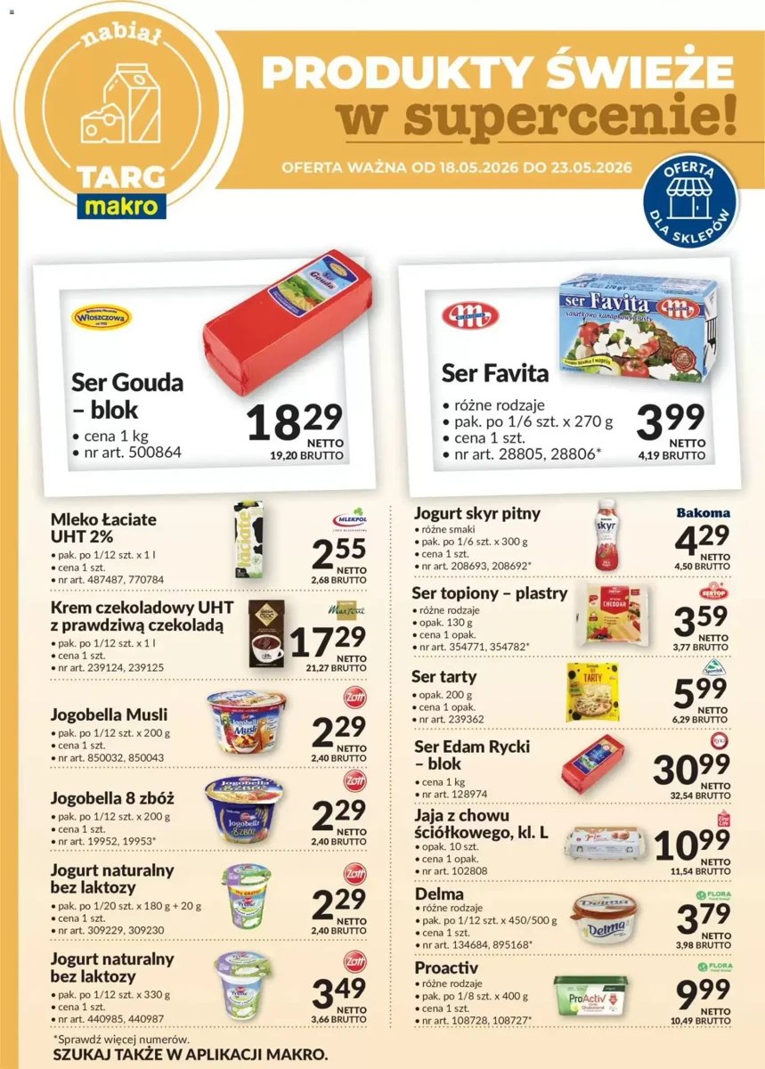 Strona 1 z gazetki Makro