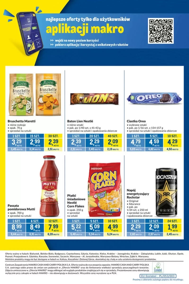Strona 1 z gazetki Makro