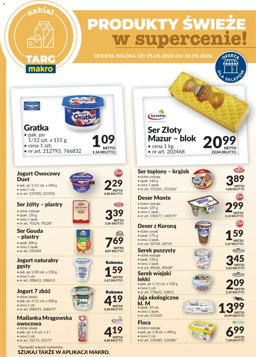 Strona 1 z gazetki Makro