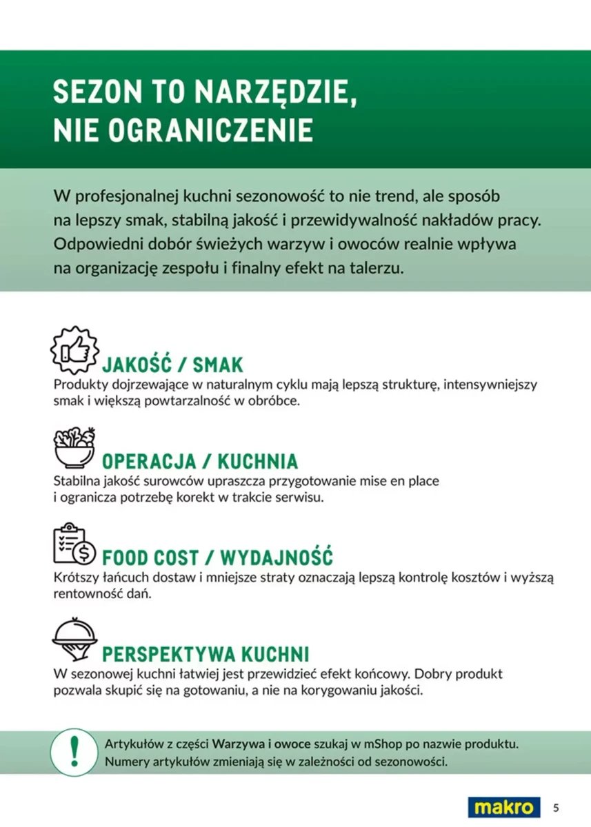 Strona 5 z gazetki Makro