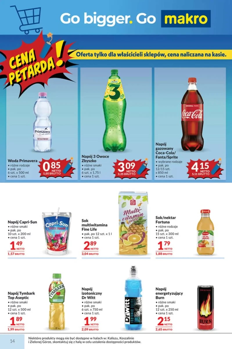 Strona 14 z gazetki Makro