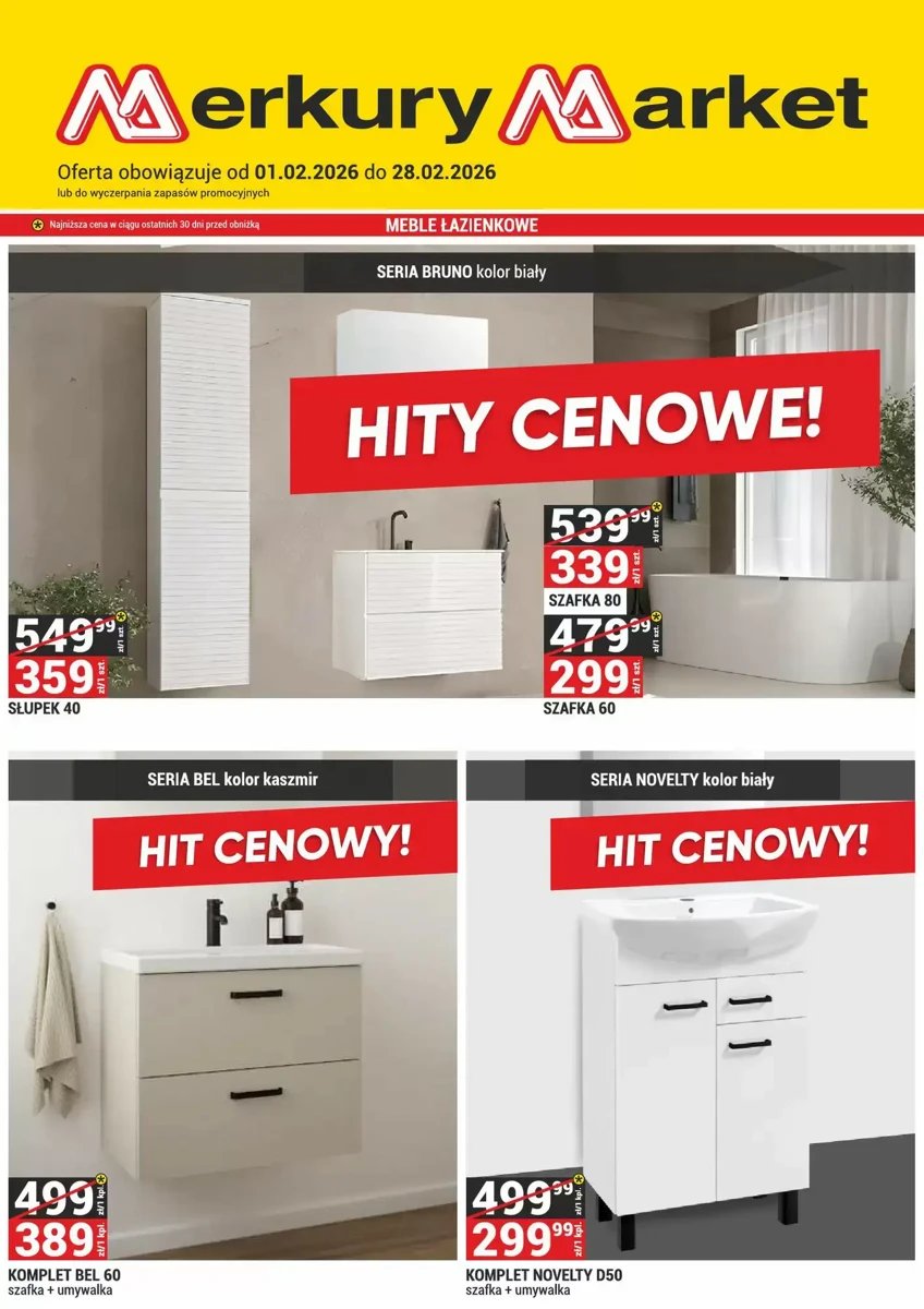 Strona 1 z gazetki Merkury Market