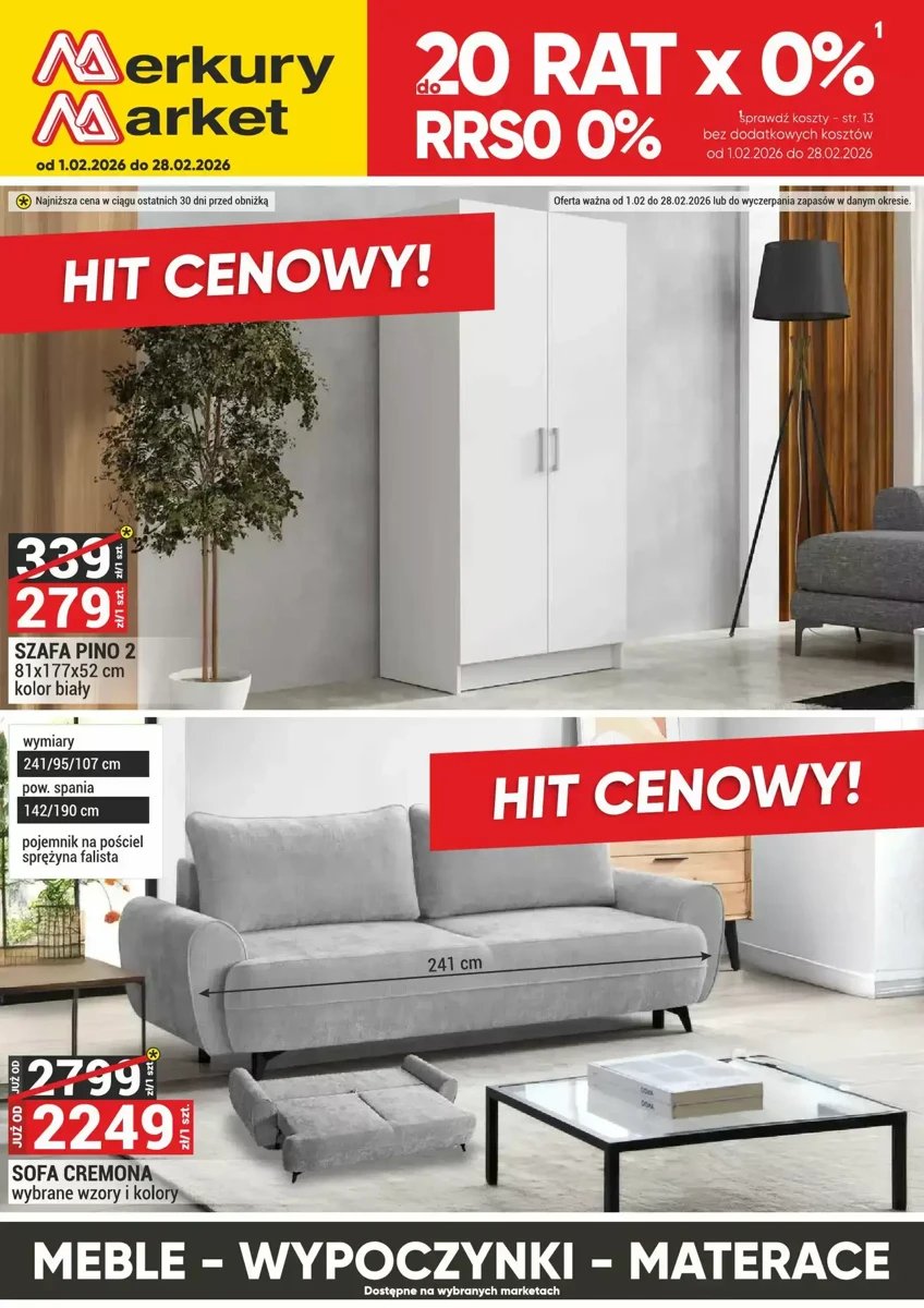 Strona 1 z gazetki Merkury Market