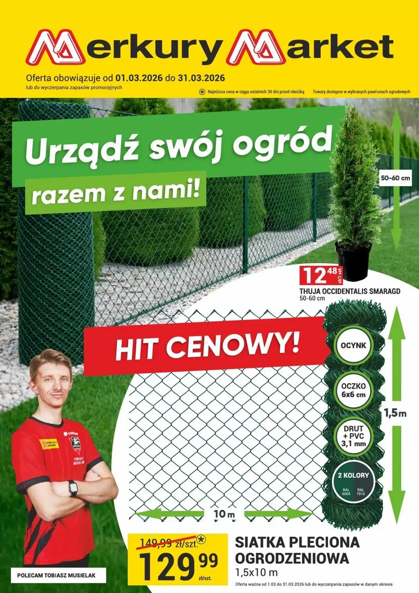 Strona 1 z gazetki Merkury Market