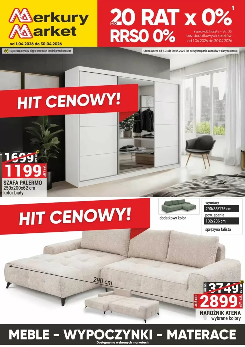 Strona 1 z gazetki Merkury Market