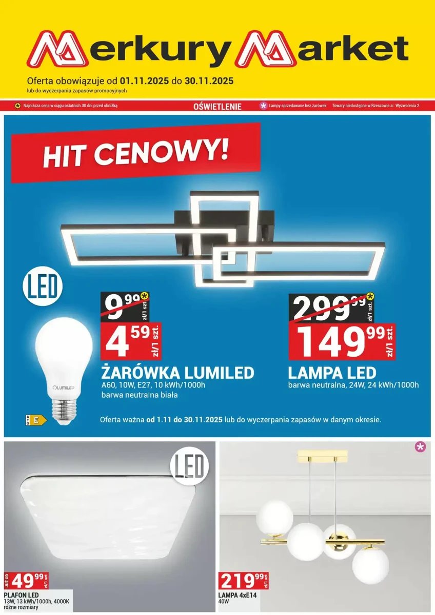 Strona 1 z gazetki Merkury Market