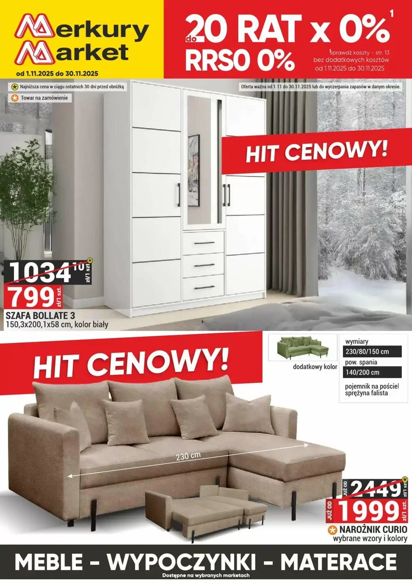Strona 1 z gazetki Merkury Market