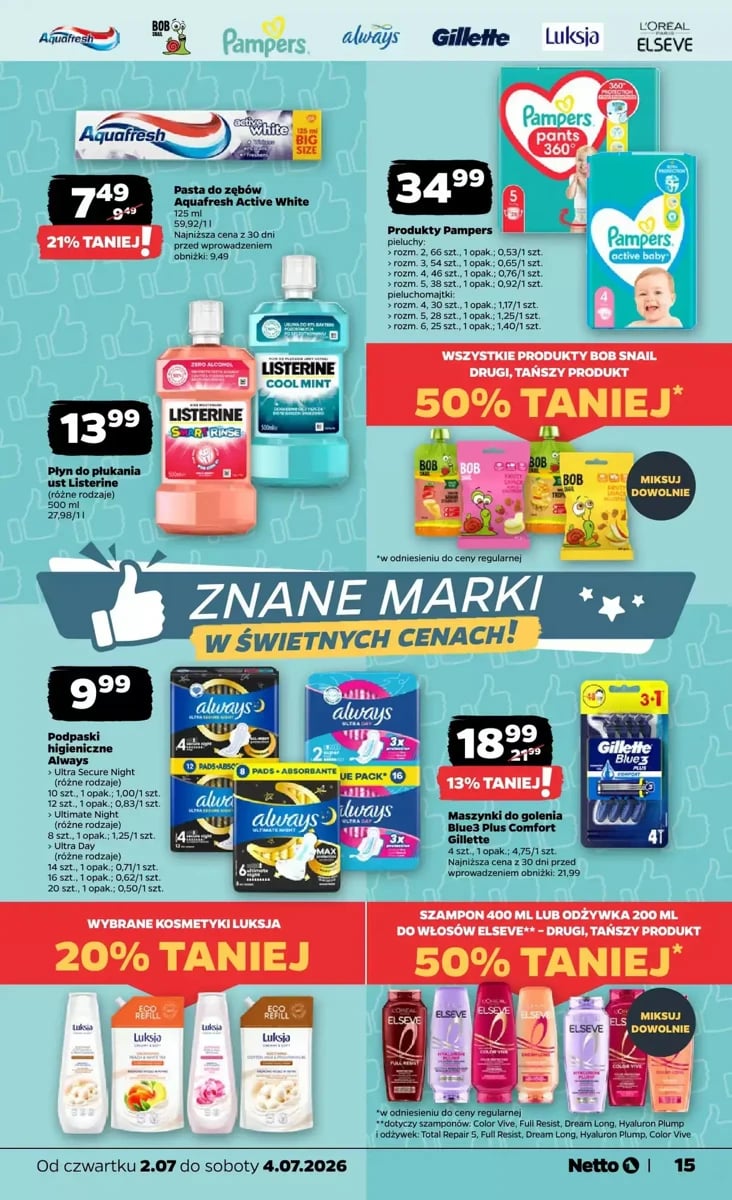 Strona 15 z gazetki Netto