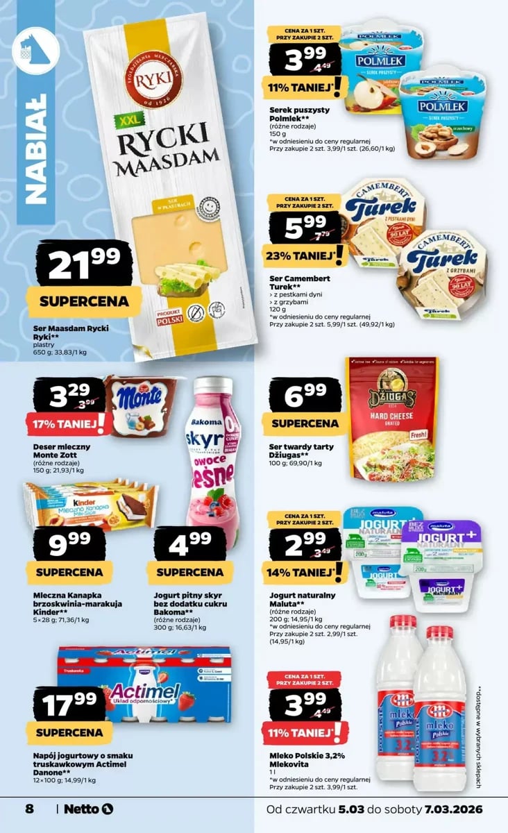 Strona 8 z gazetki Netto