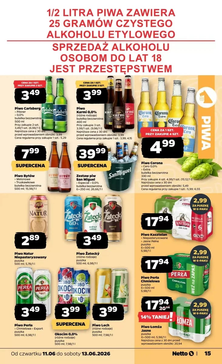 Strona 15 z gazetki Netto