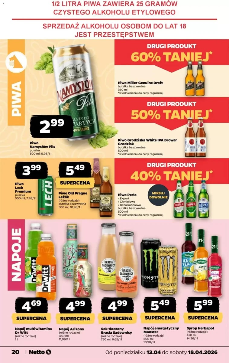 Strona 20 z gazetki Netto