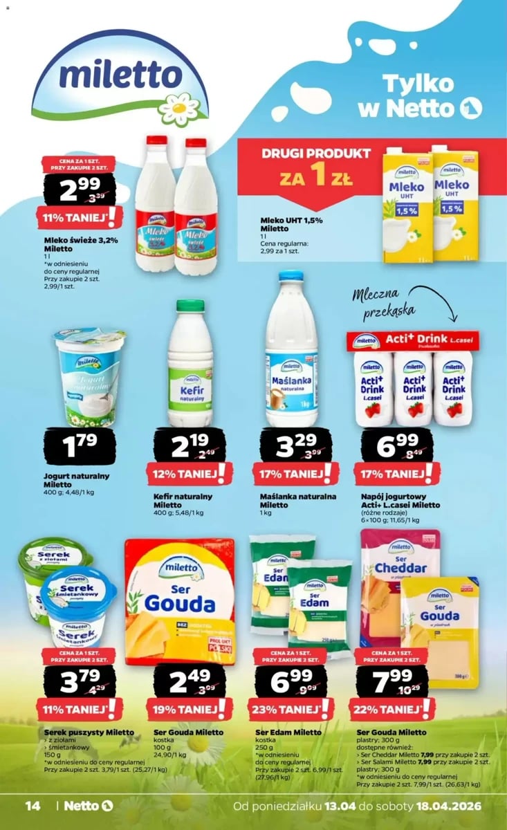 Strona 14 z gazetki Netto