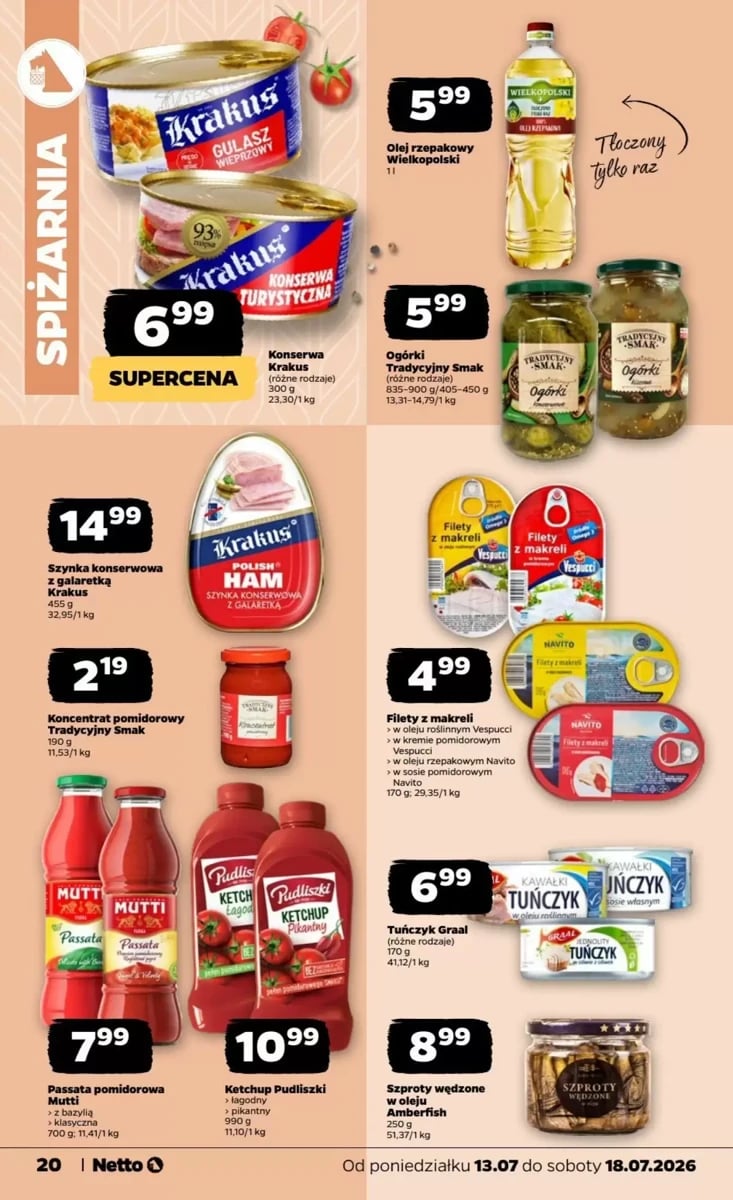 Strona 20 z gazetki Netto