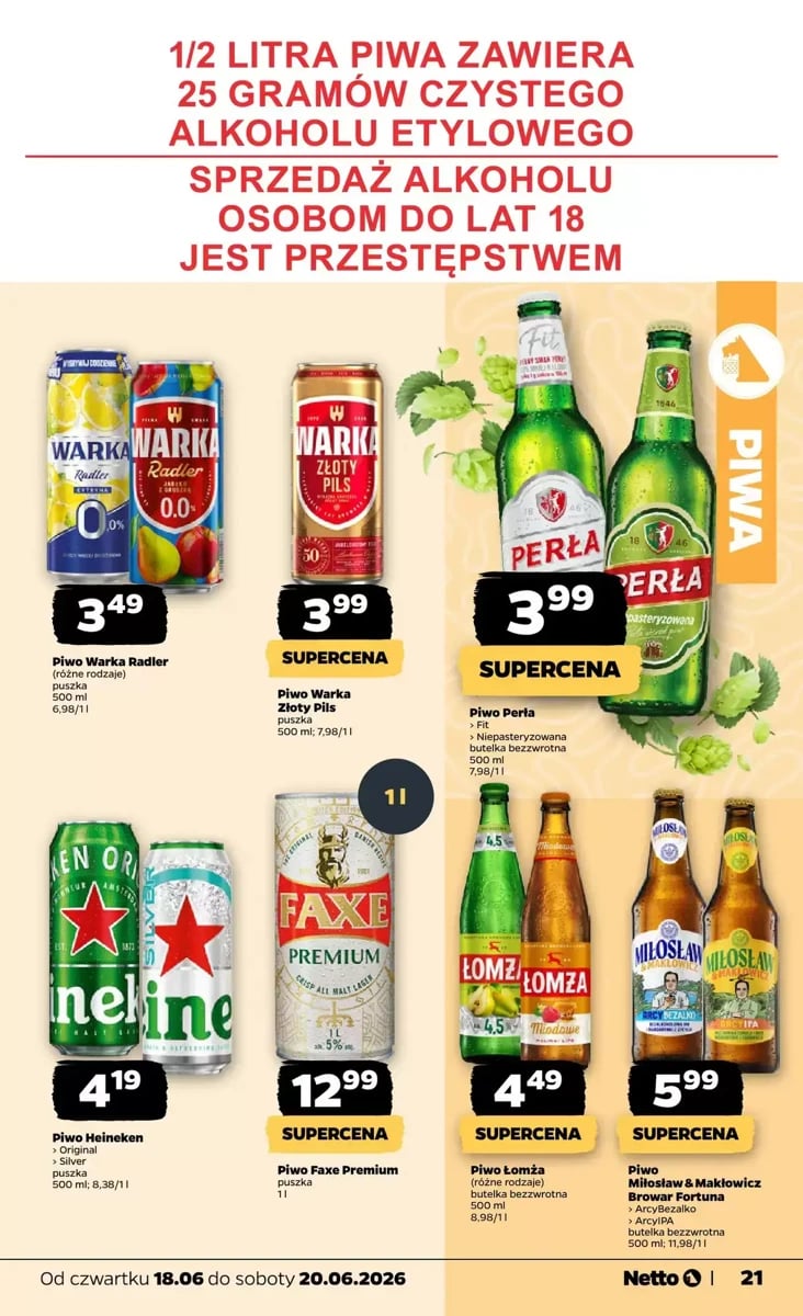 Strona 21 z gazetki Netto