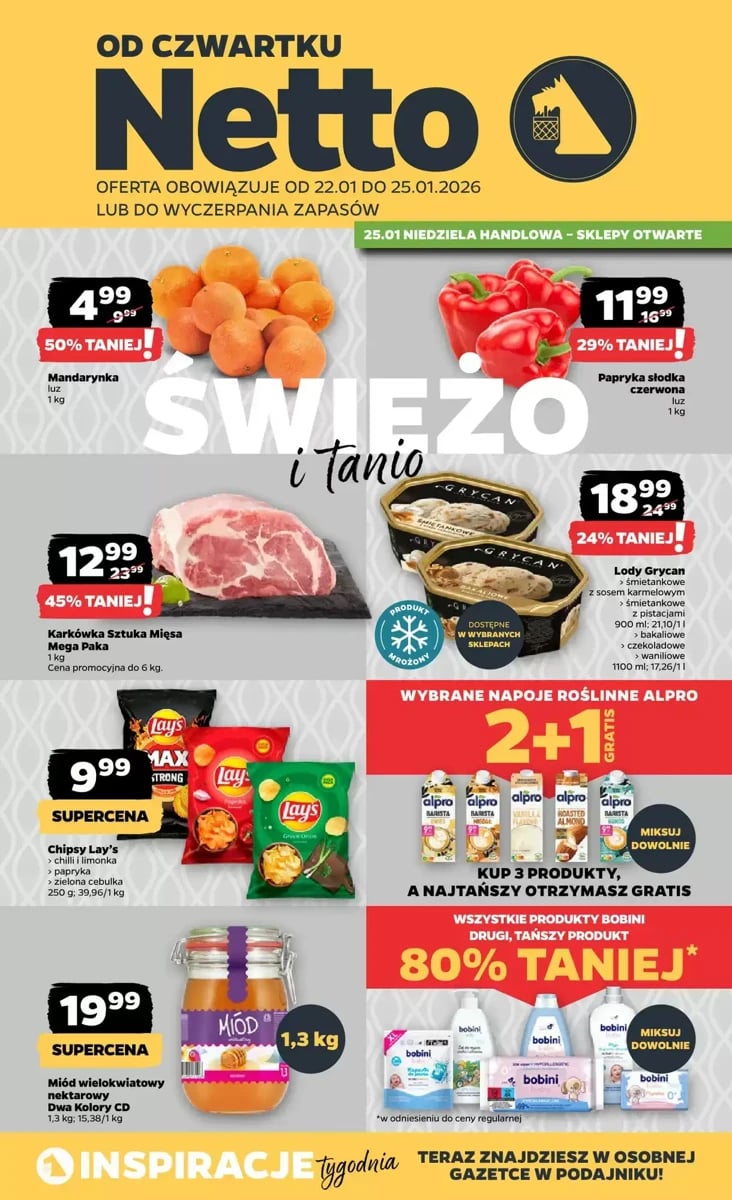 Strona 1 z gazetki Netto