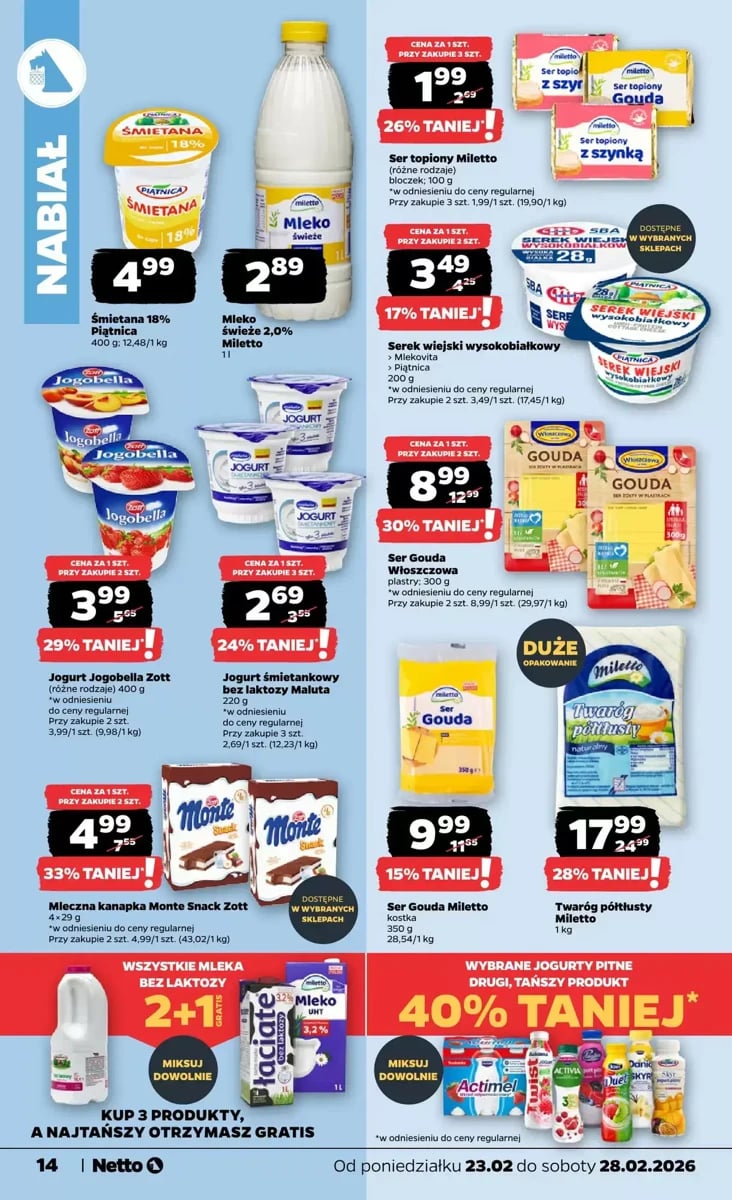 Strona 14 z gazetki Netto