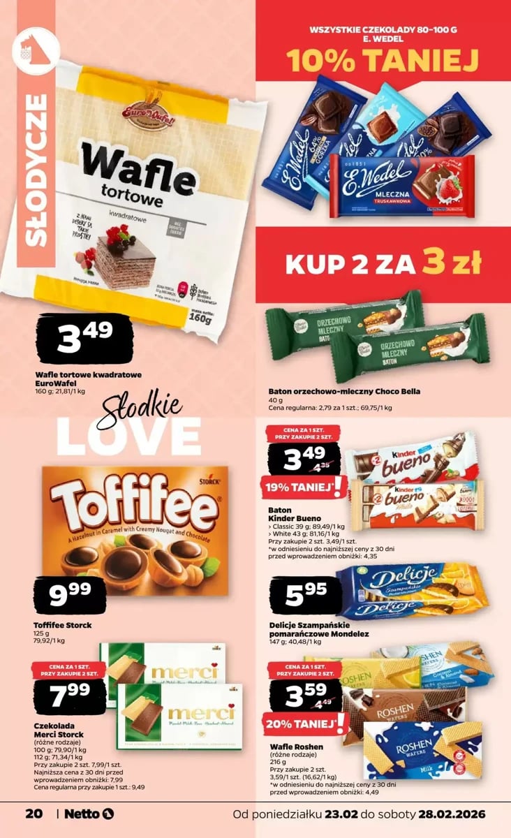Strona 20 z gazetki Netto