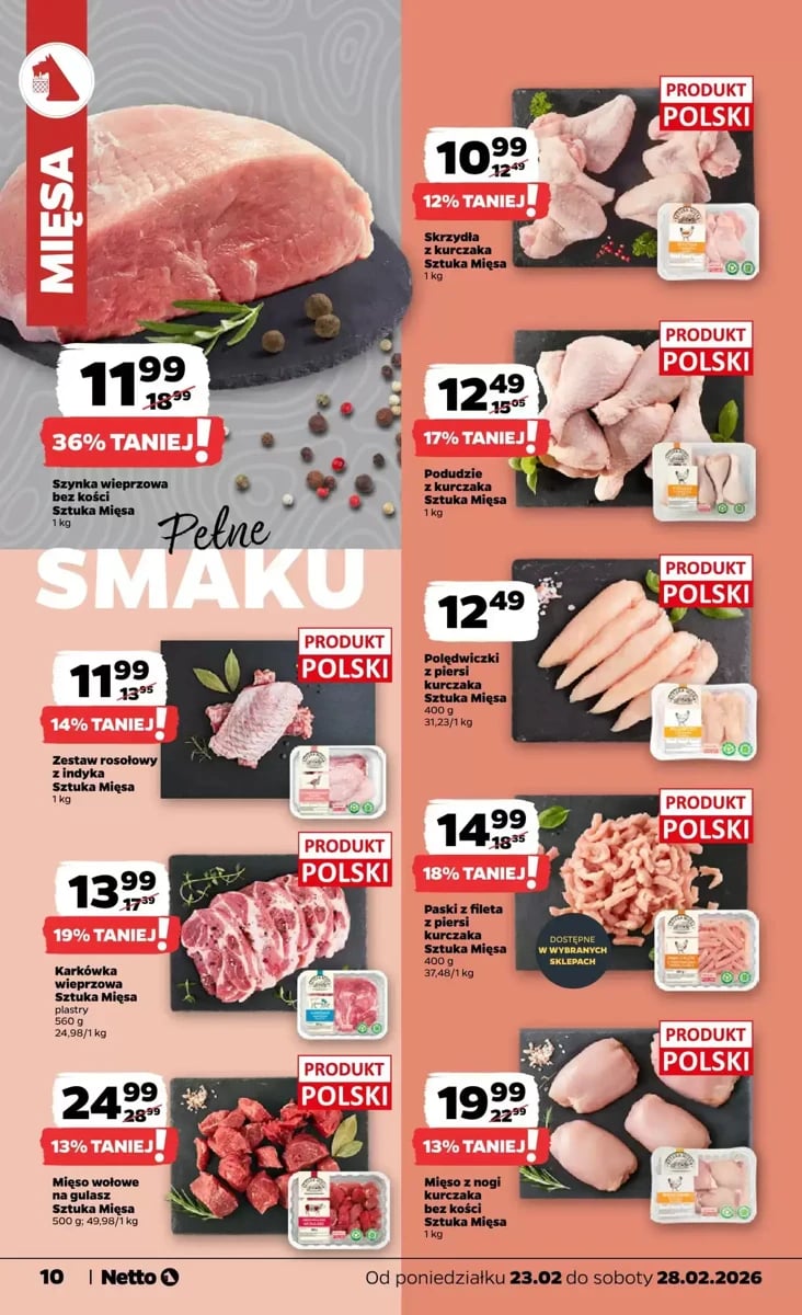 Strona 10 z gazetki Netto