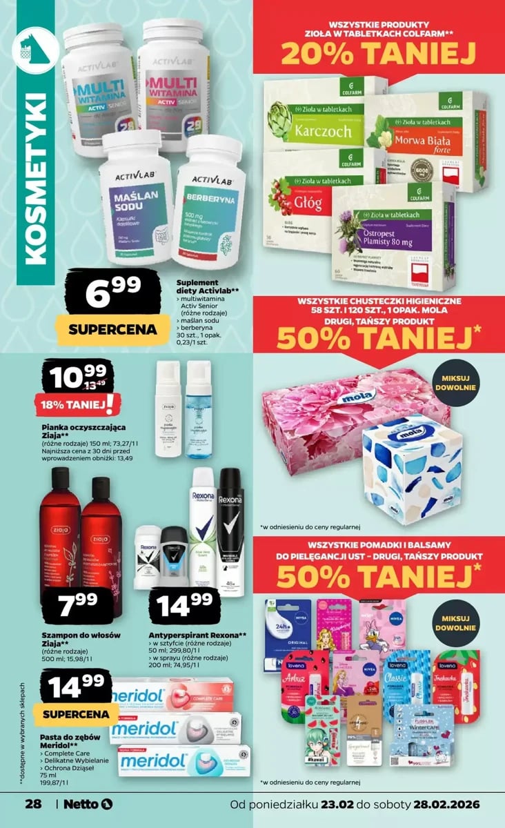 Strona 28 z gazetki Netto