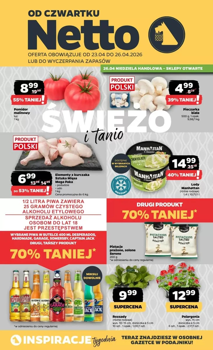 Strona 1 z gazetki Netto
