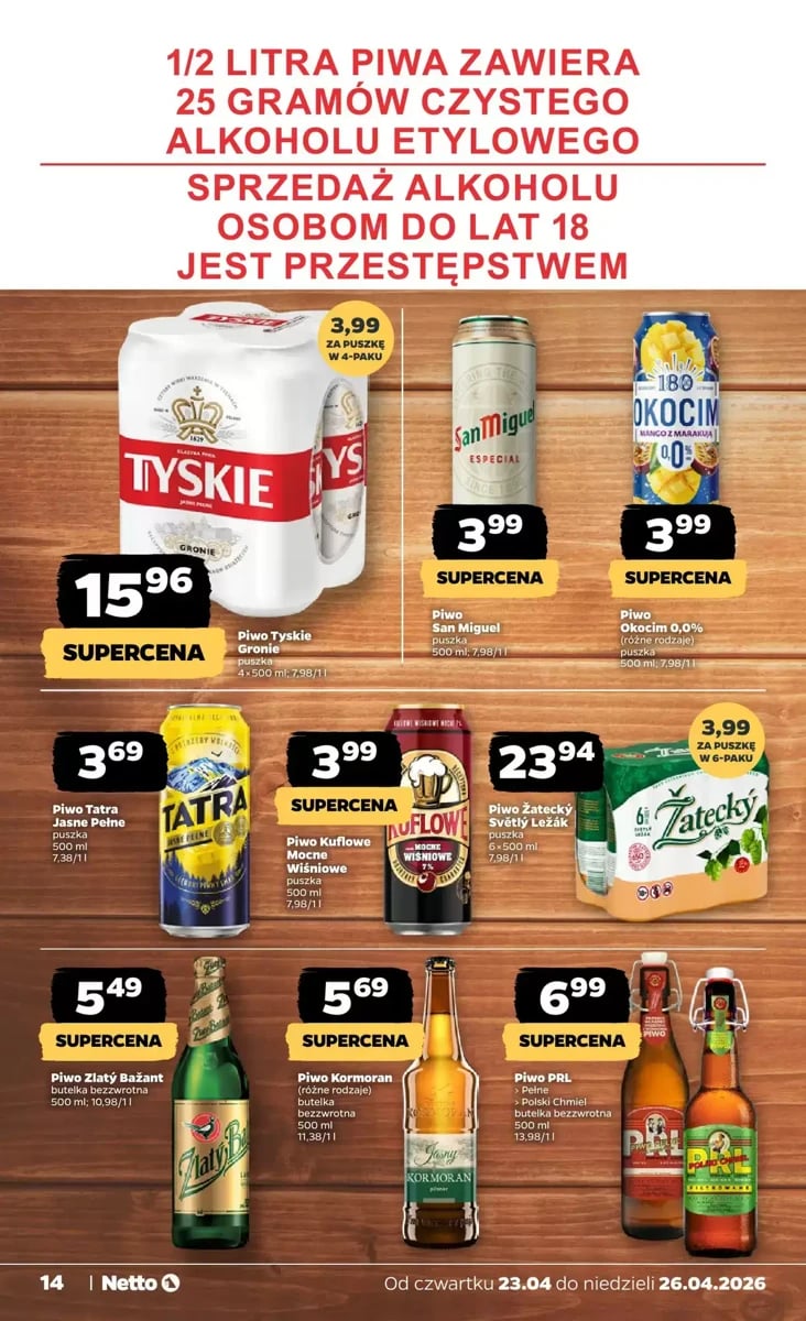 Strona 14 z gazetki Netto