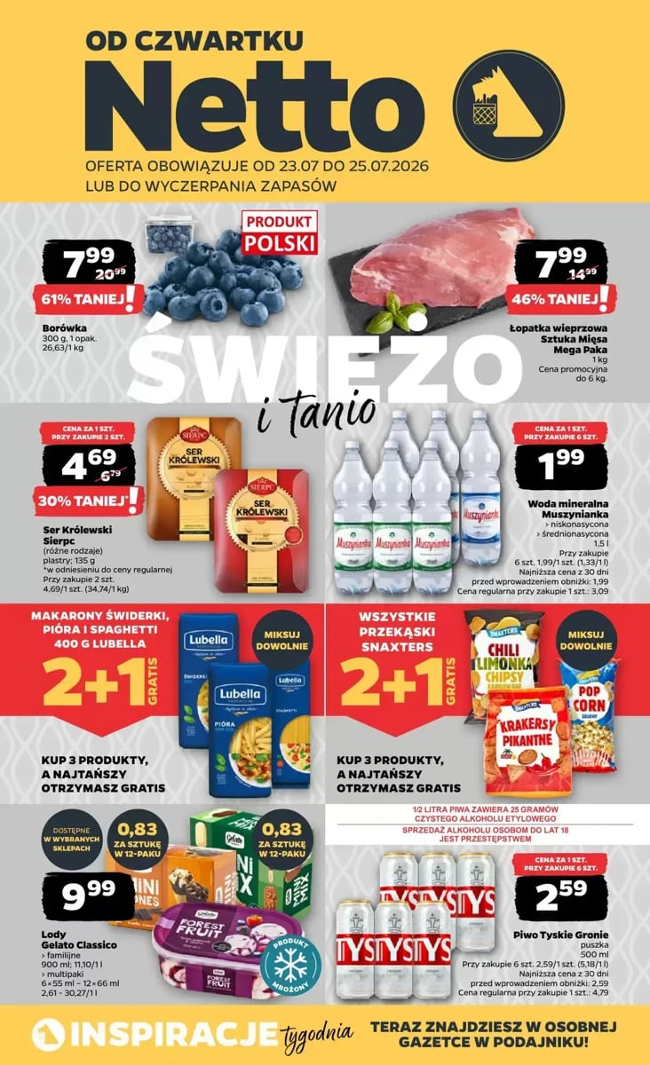 Strona 1 z gazetki Netto