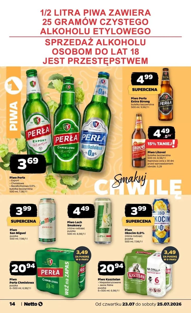 Strona 14 z gazetki Netto