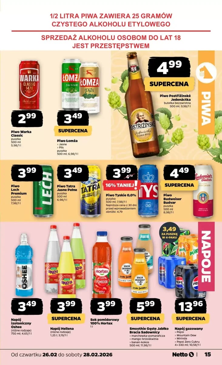 Strona 15 z gazetki Netto