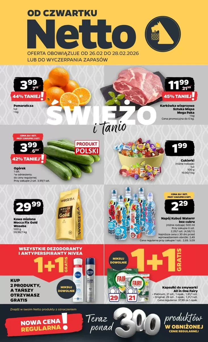 Strona 1 z gazetki Netto