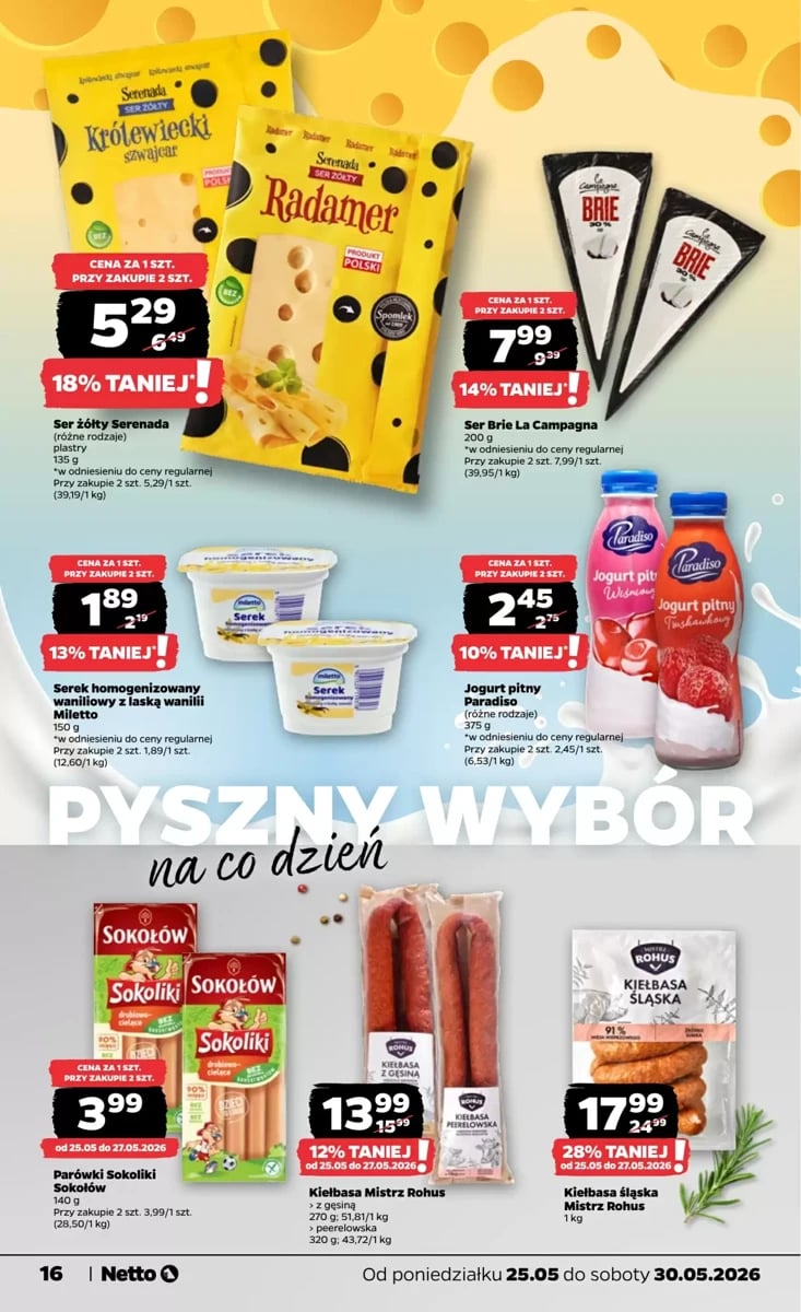 Strona 16 z gazetki Netto